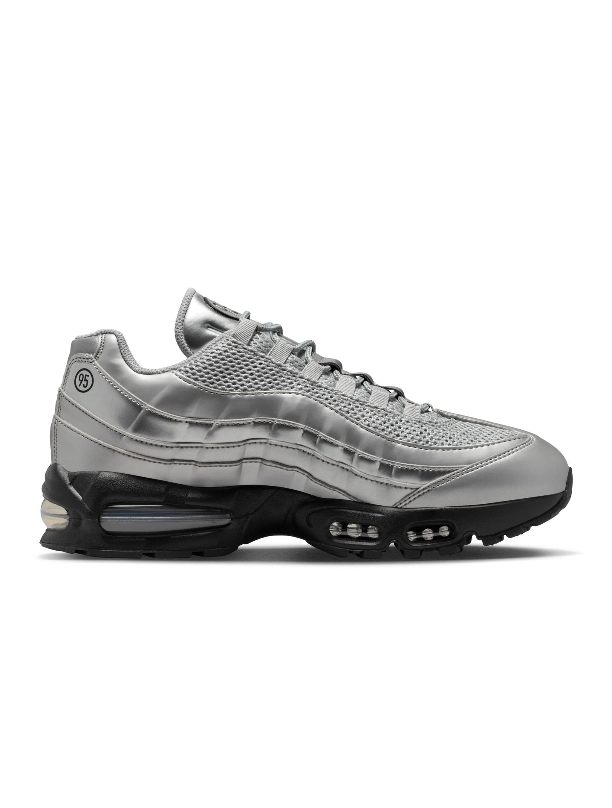 Nike Mens Air Max 95 - Metallic Silver by Denim Exchange