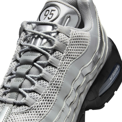 Nike Mens Air Max 95 - Metallic Silver by Denim Exchange