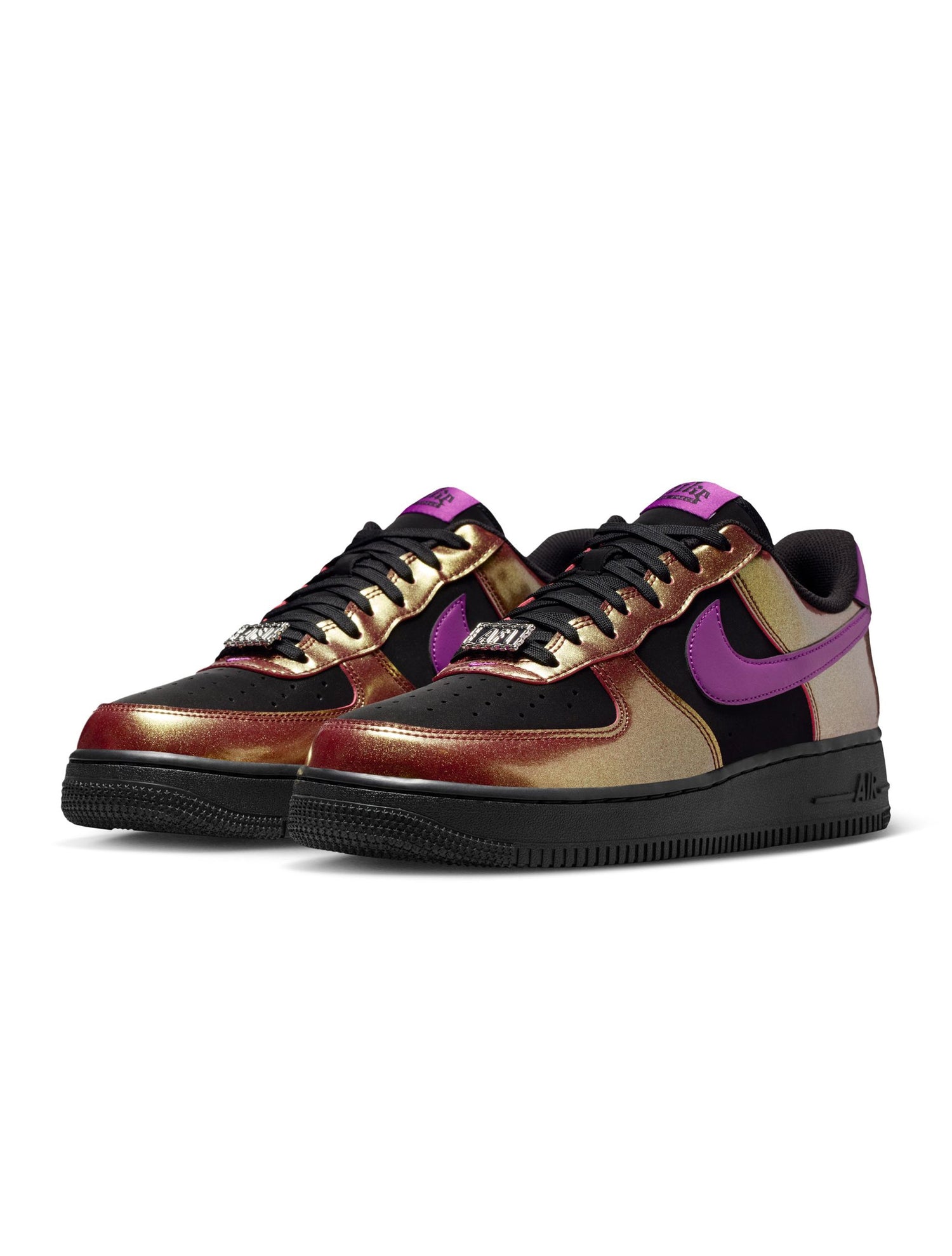 Nike Mens Air Force 1 ’07 Lv8 - Black/Bold Berry by Denim Exchange