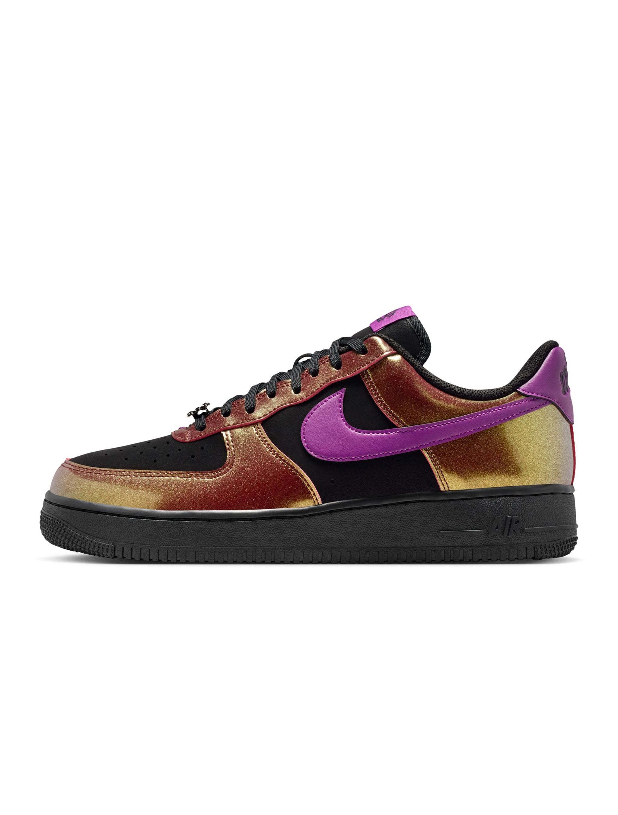 Nike Mens Air Force 1 ’07 Lv8 - Black/Bold Berry by Denim Exchange