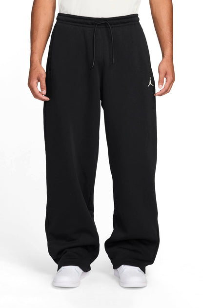 Air Jordan Mens Oversized Open-Hem Sweatpants - Black by Denim Exchange