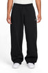 Air Jordan Mens Oversized Open-Hem Sweatpants - Black by Denim Exchange