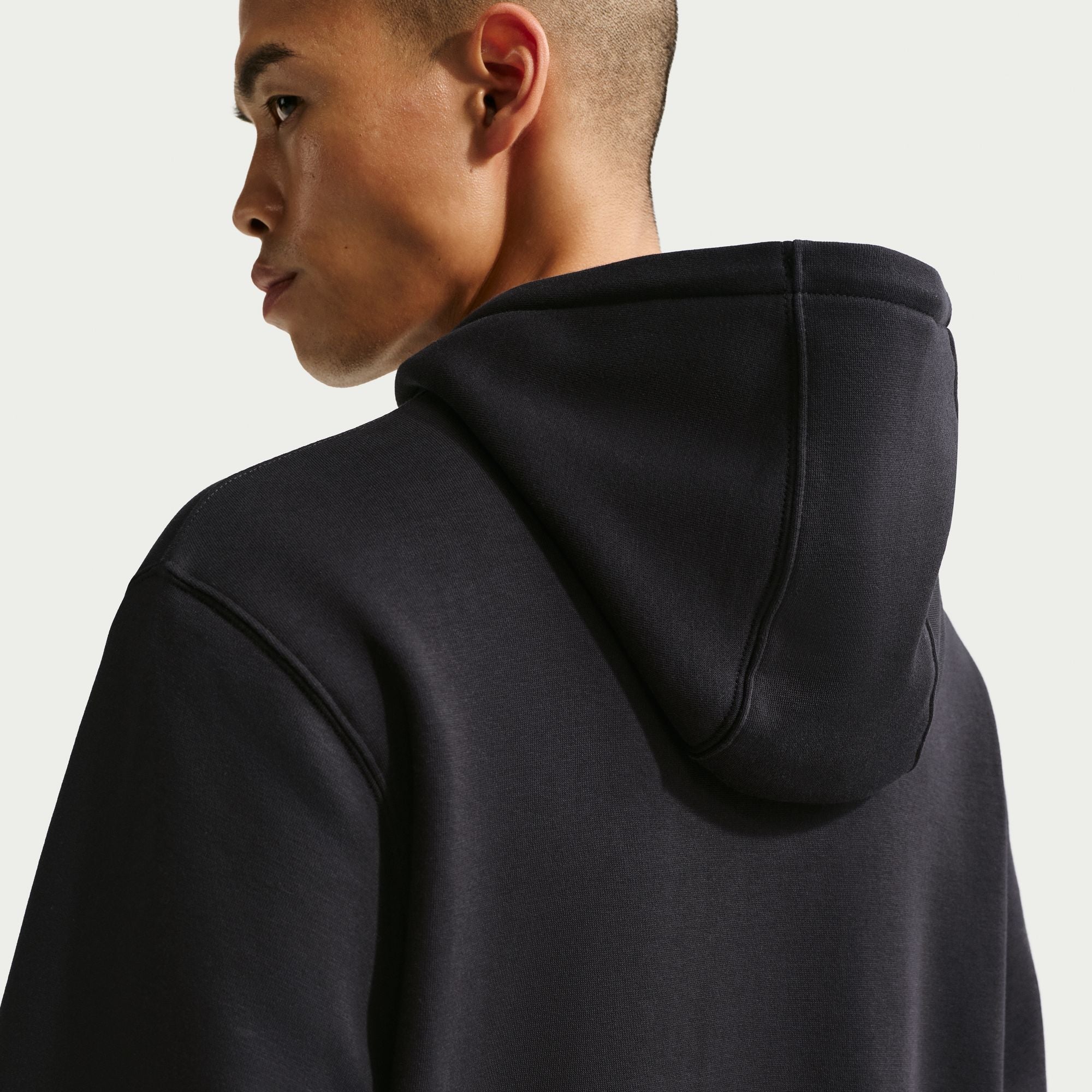 Nike Mens Fleece Hoodie - Black by Denim Exchange