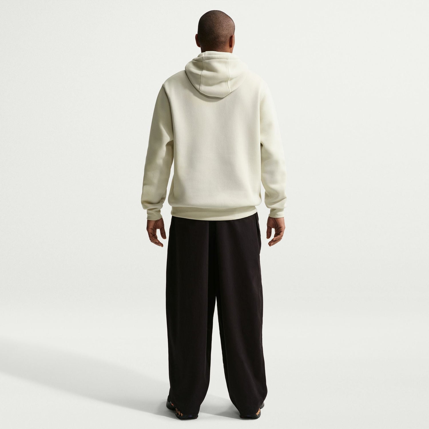 Nike Mens Fleece Hoodie - Light Khaki by Denim Exchange