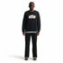 Nike Mens Sportswear Club French Terry Crewneck - Black/Sail by Denim Exchange