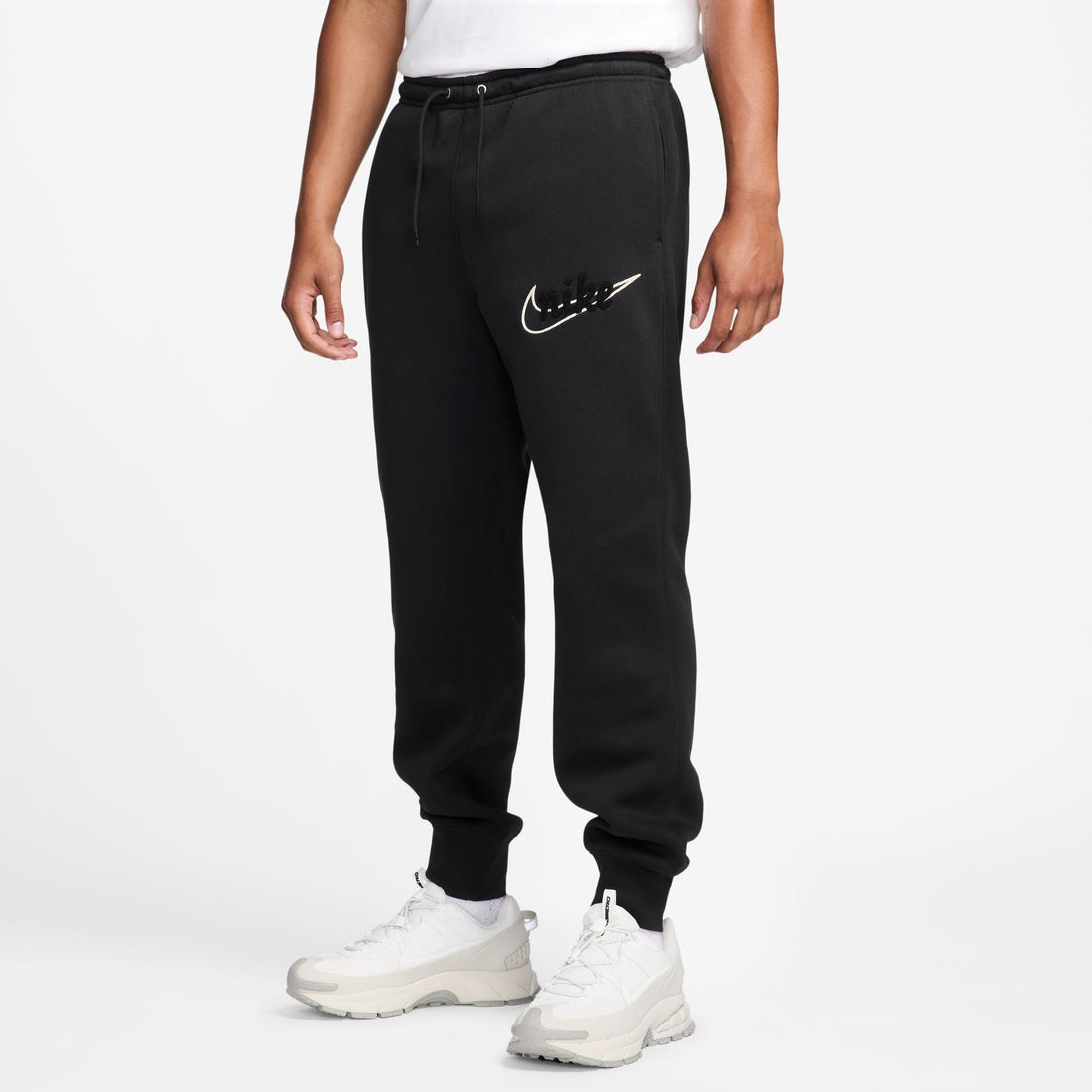 Nike Mens Fleece Joggers - Black by Denim Exchange