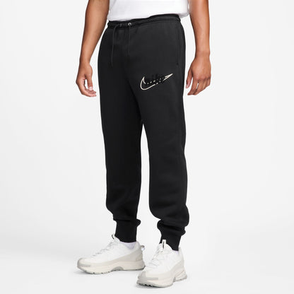 Nike Mens Fleece Joggers - Black by Denim Exchange