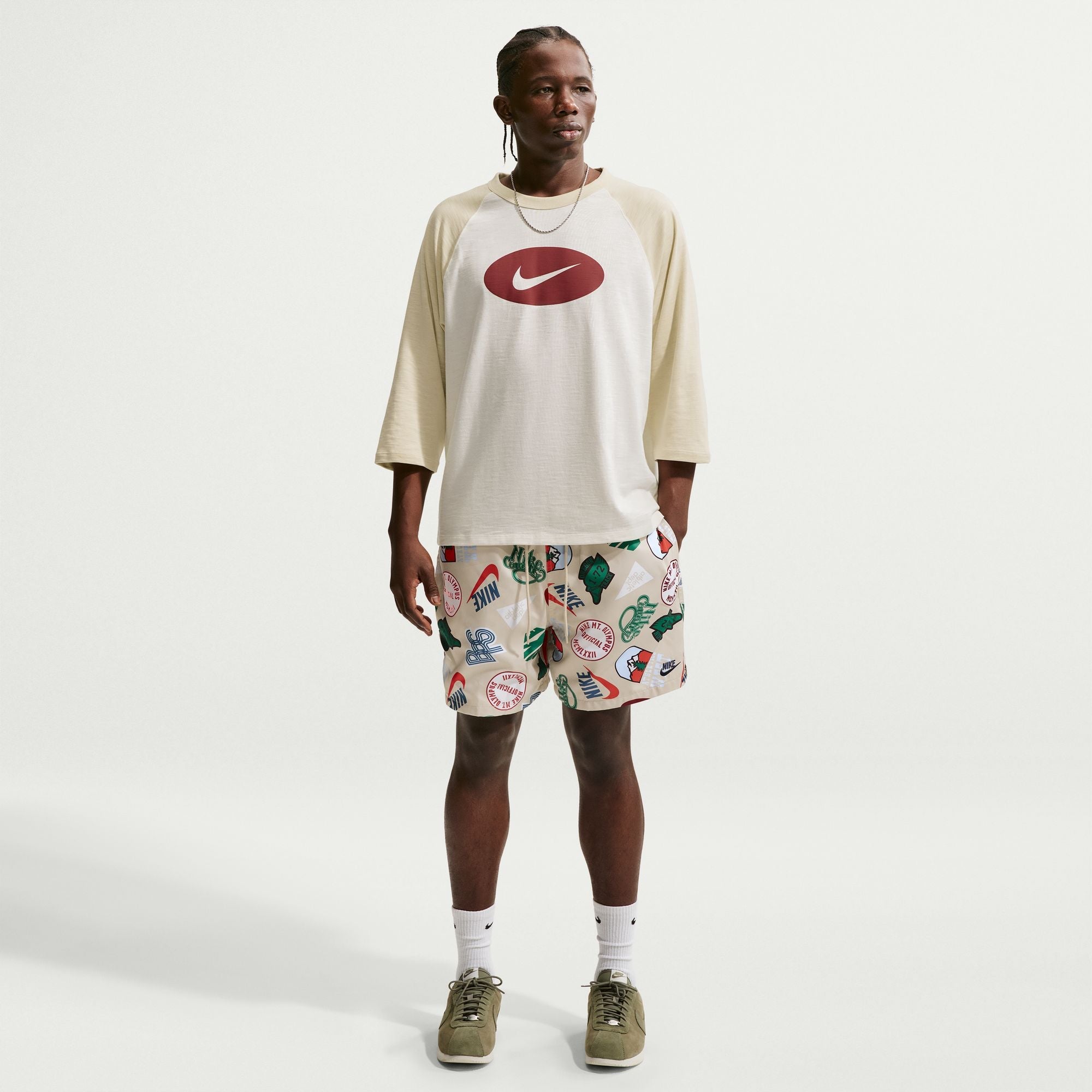 Nike Sportswear Club Shorts - Khaki by Denim Exchange