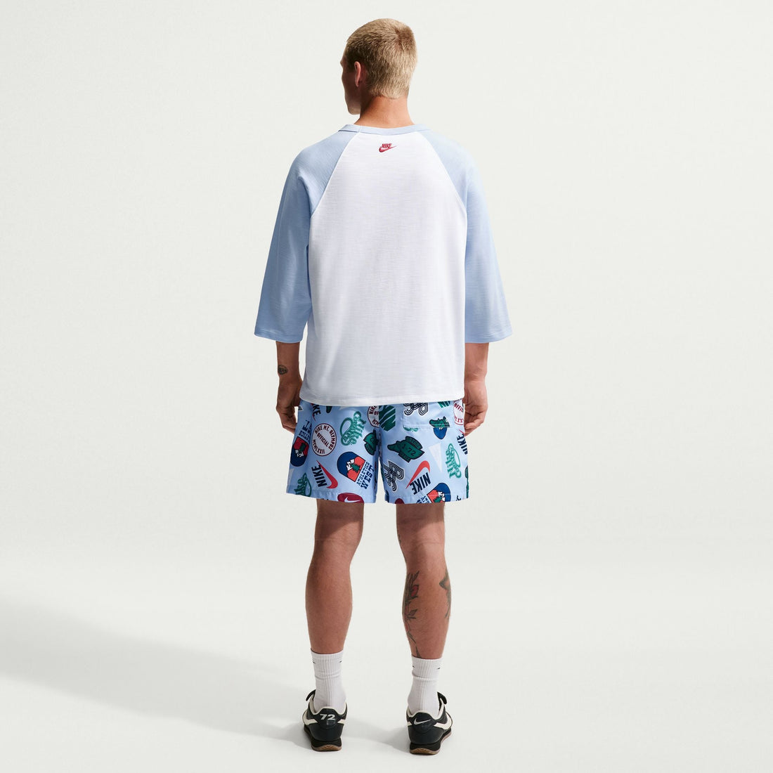 Nike Mens Sportwear Club Woven Flow Shorts - Hydrogen Blue by Denim Exchange