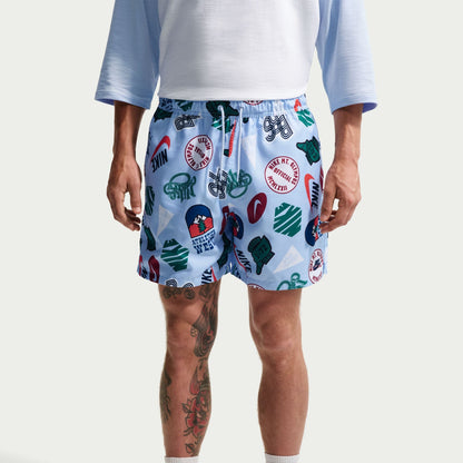 Nike Mens Sportwear Club Woven Flow Shorts - Hydrogen Blue by Denim Exchange