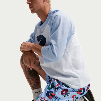 Nike Mens Sportwear Club Woven Flow Shorts - Hydrogen Blue by Denim Exchange