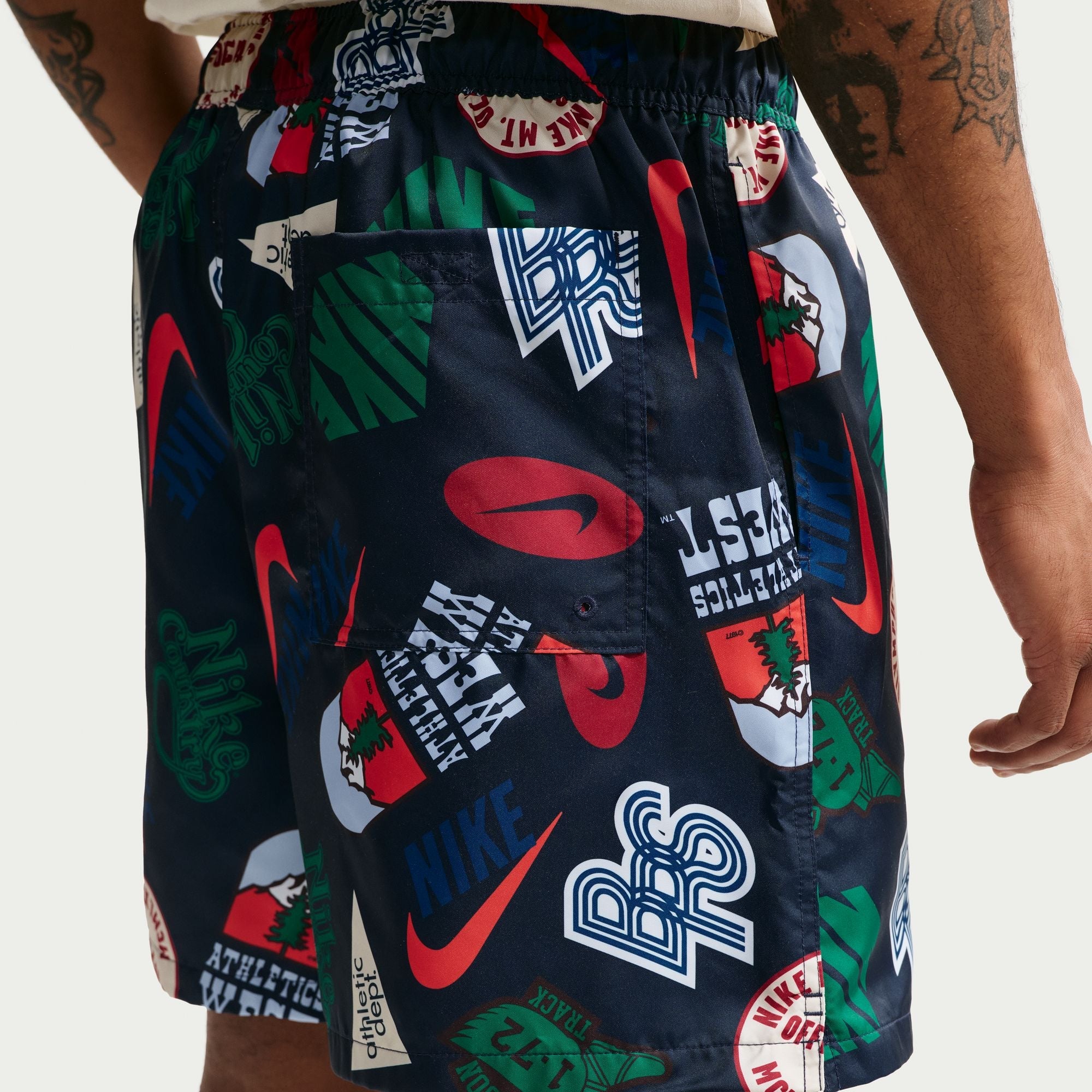 Nike Mens Sportswear Club Woven Shorts - Obsidian/Khaki by Denim Exchange