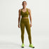 Nike Womens Pro Seamless High-Waisted Leggings - Olive Flak by Denim Exchange