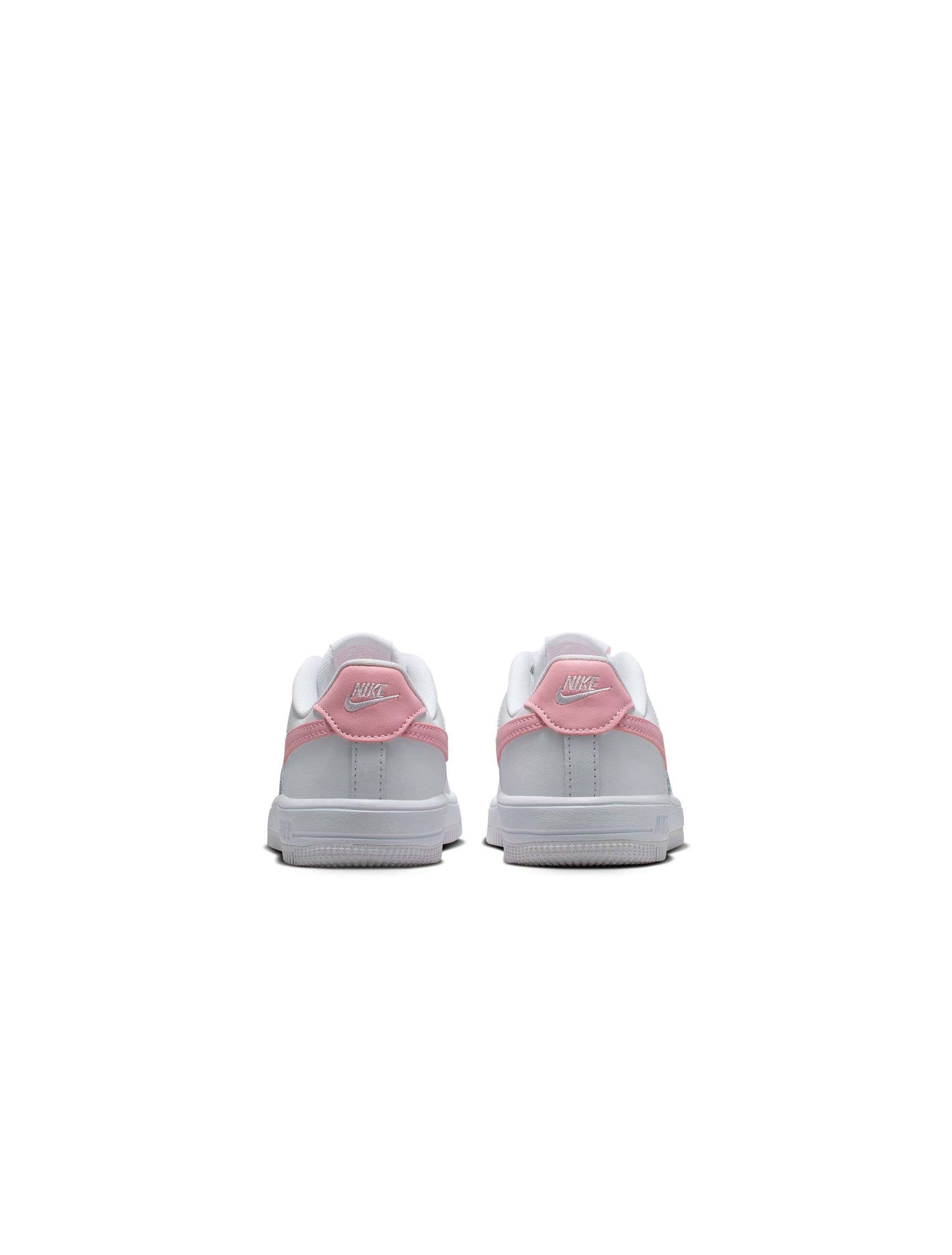 Nike (PS) Force 1 Low - White/Soft Pink by Denim Exchange
