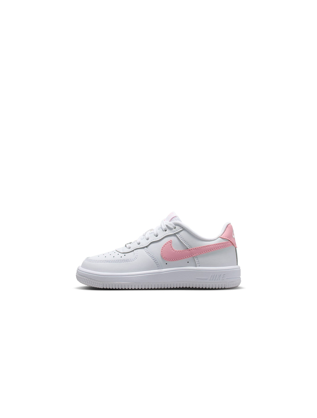 Nike (PS) Force 1 Low - White/Soft Pink by Denim Exchange