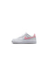 Nike (PS) Force 1 Low - White/Soft Pink by Denim Exchange