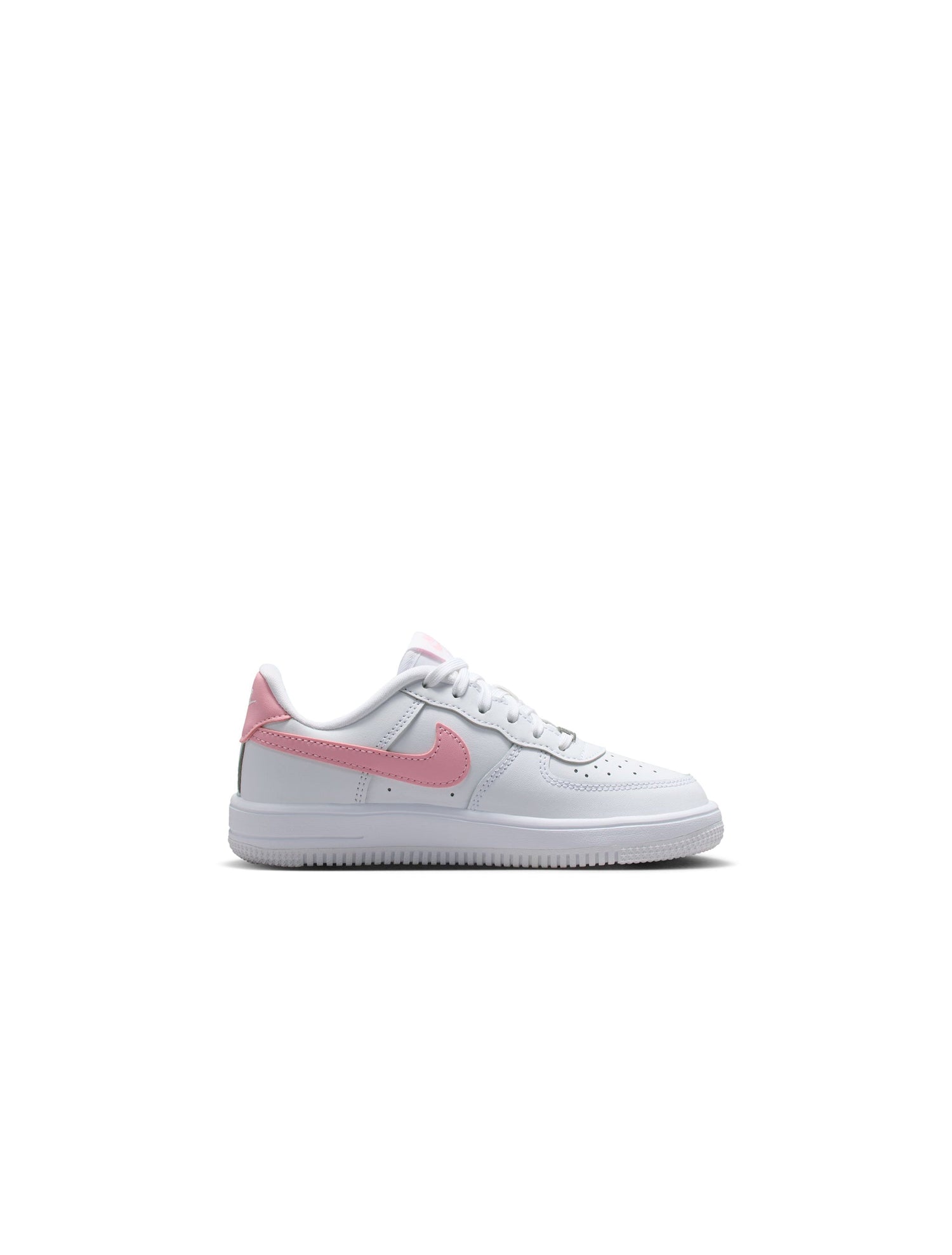 Nike (PS) Force 1 Low - White/Soft Pink by Denim Exchange