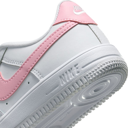 Nike (PS) Force 1 Low - White/Soft Pink by Denim Exchange