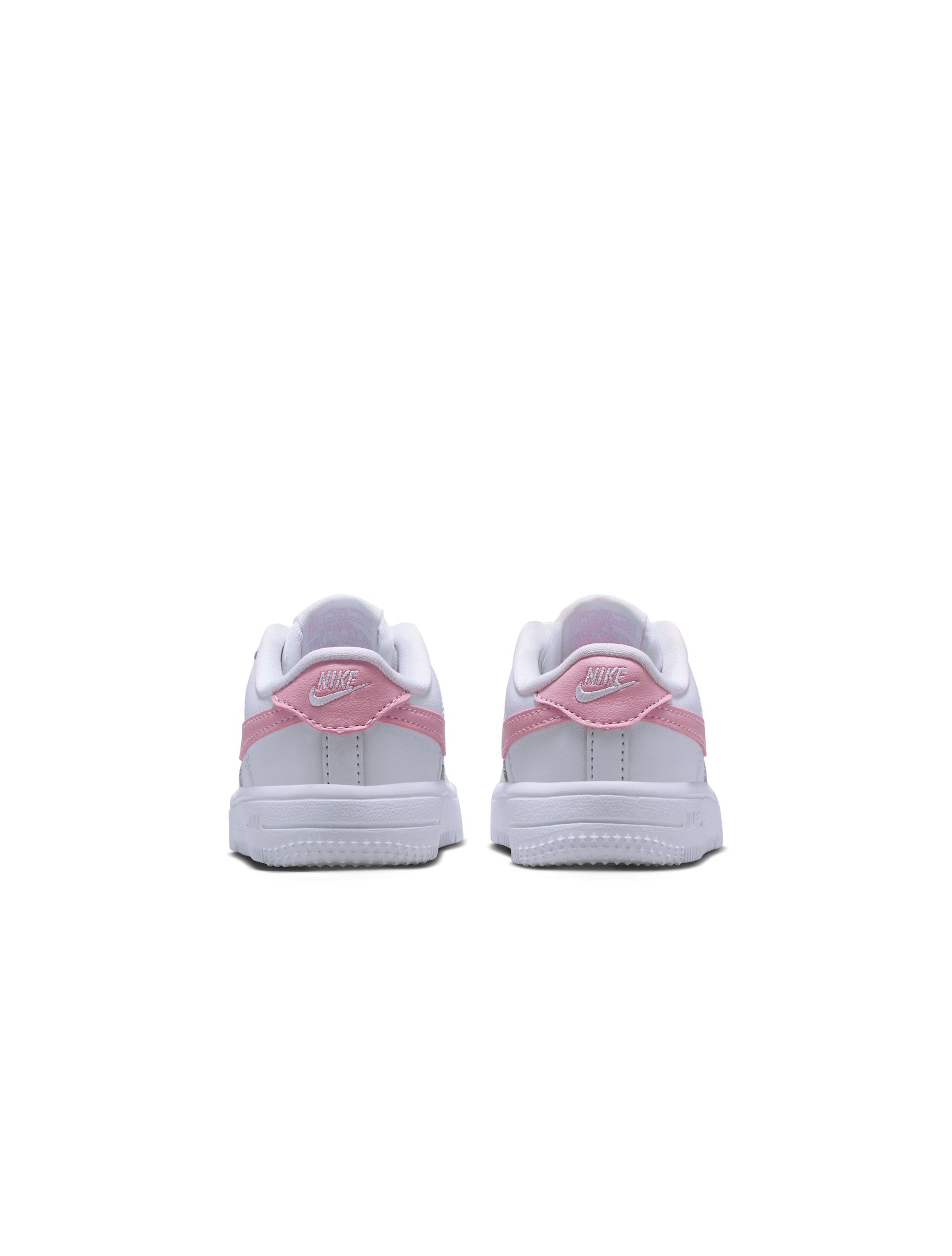 Nike (TD) Force 1 Low - White/Soft Pink by Denim Exchange