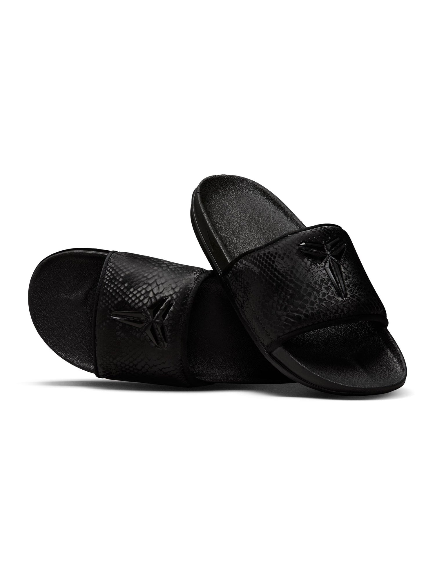 Nike Mens Kobe Offcourt Slides - Black/Black by Denim Exchange