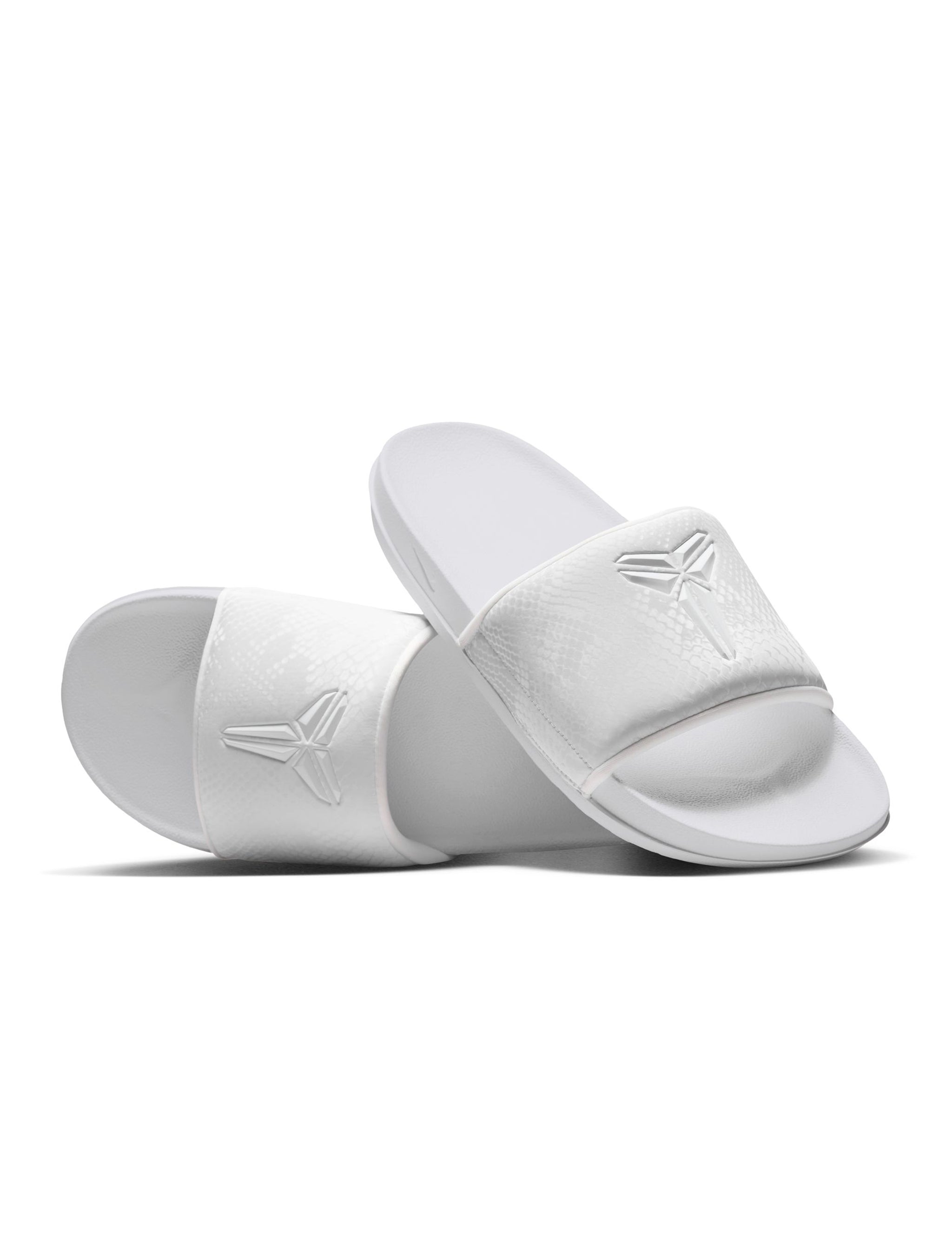 Nike Mens Kobe Offcourt Slides - White by Denim Exchange