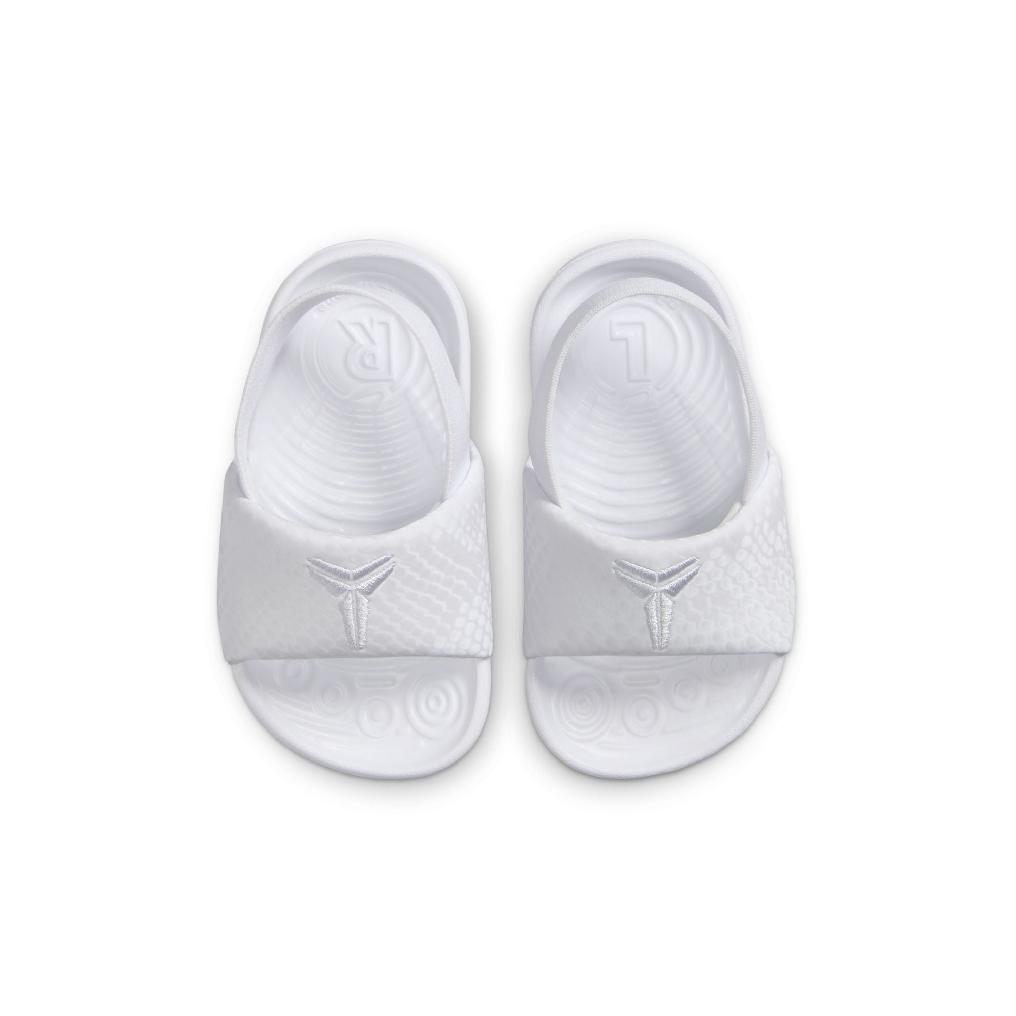 Nike (TD) Kobe Kawa Slide - White by Denim Exchange