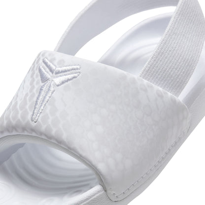 Nike (TD) Kobe Kawa Slide - White by Denim Exchange