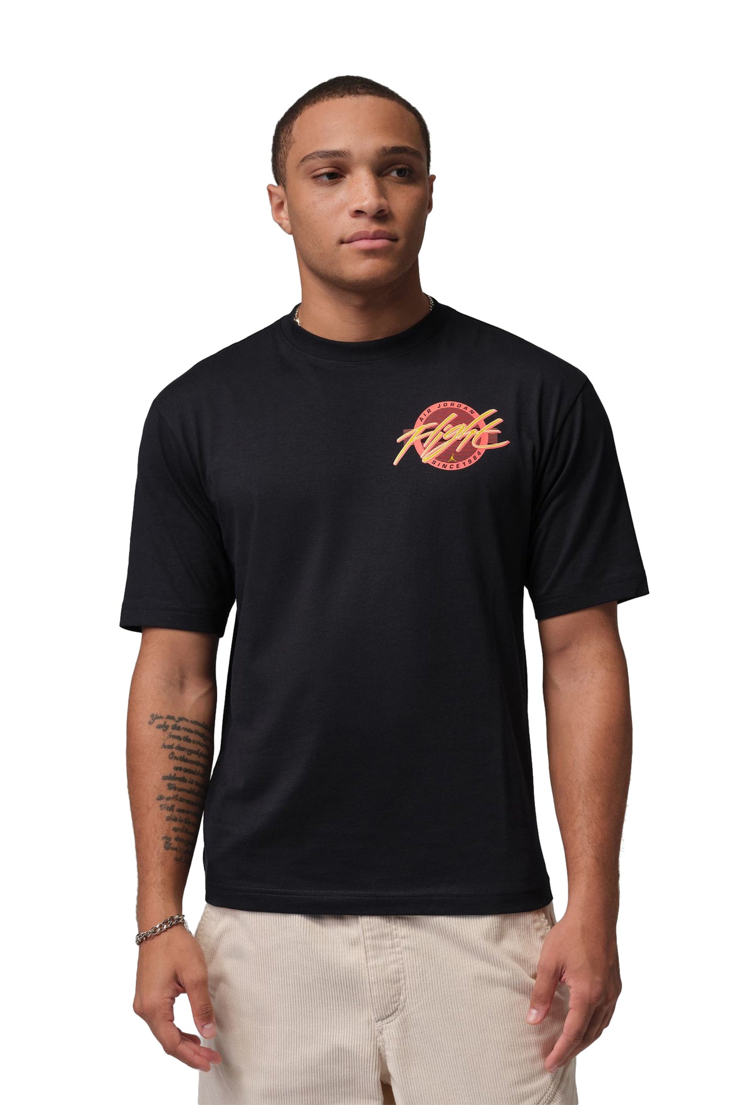 Air Jordan Mens Flight Tee - Black by Denim Exchange