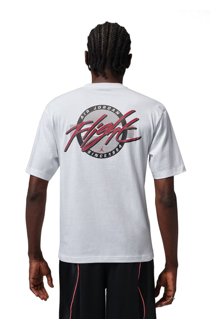 Air Jordan Mens Flight Tee - White by Denim Exchange