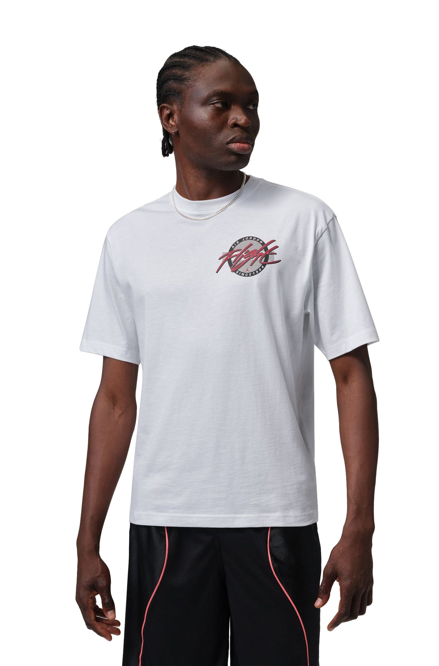 Air Jordan Mens Flight Tee - White by Denim Exchange