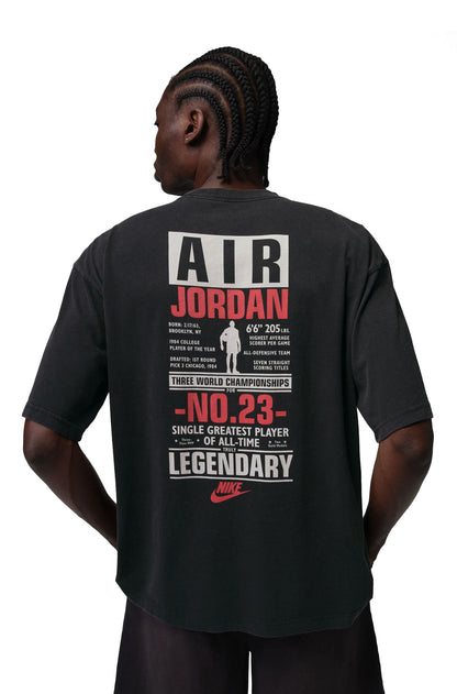 Air Jordan Mens Flight Tee - Black by Denim Exchange