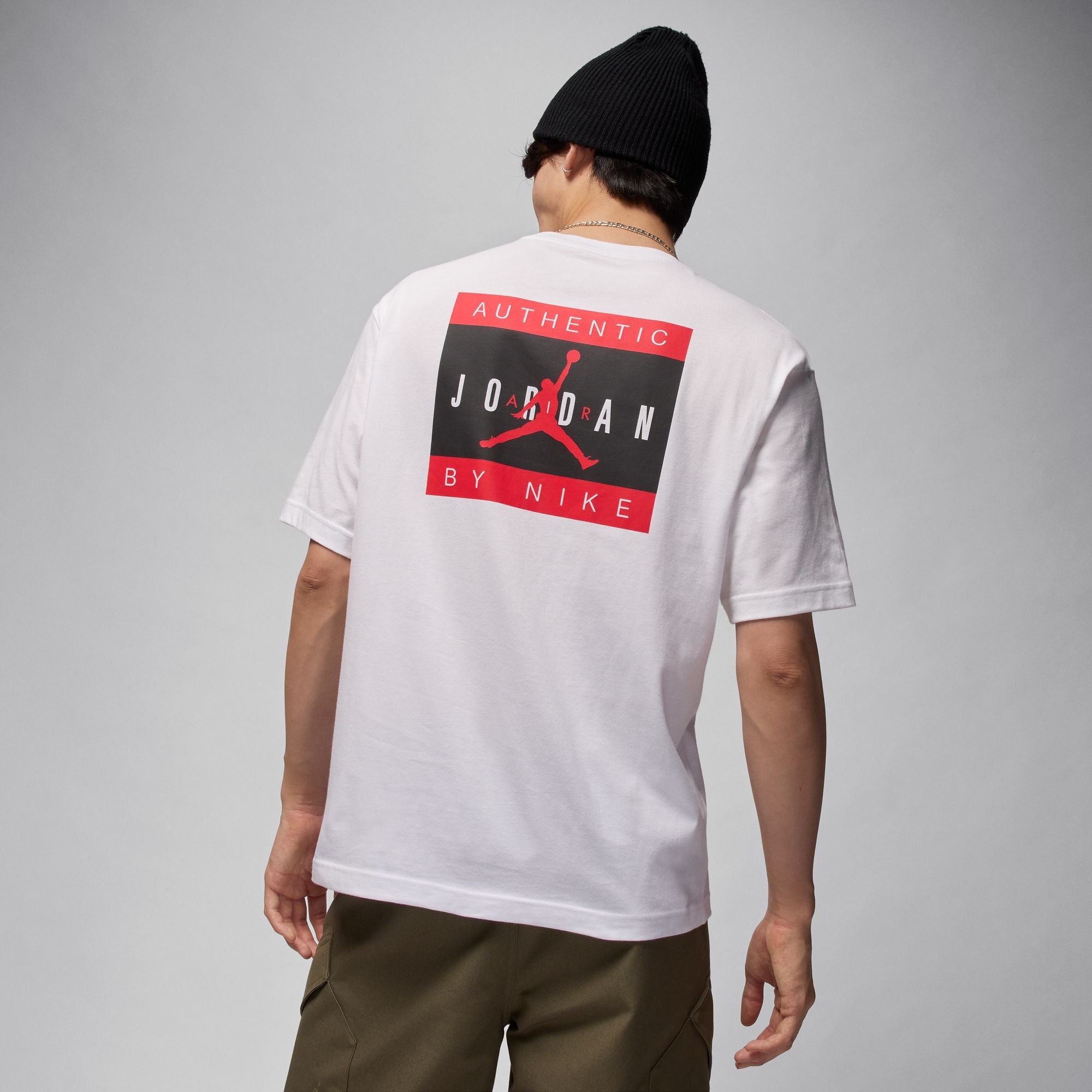 Air Jordan Mens Brand Tee - White by Denim Exchange