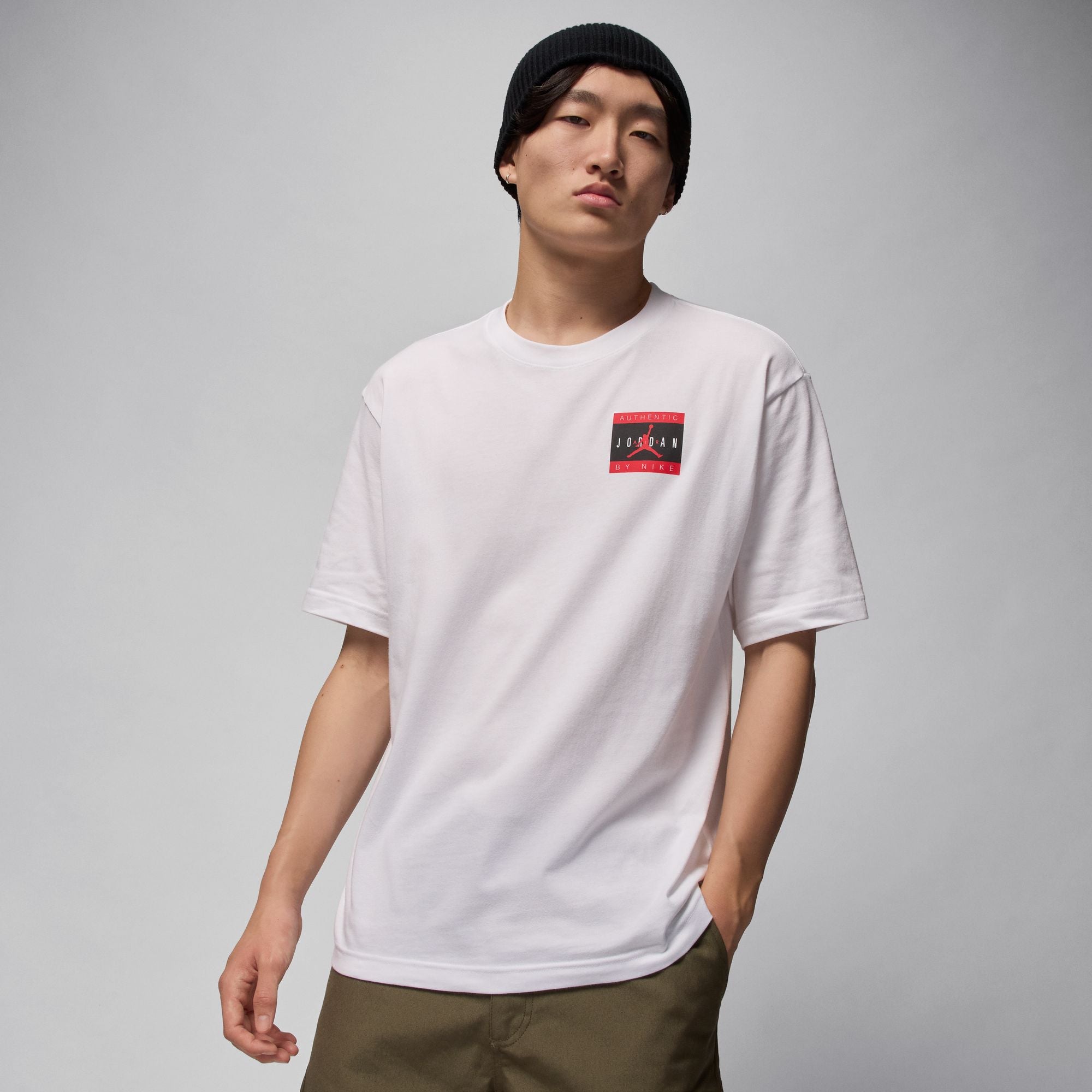 Air Jordan Mens Brand Tee - White by Denim Exchange