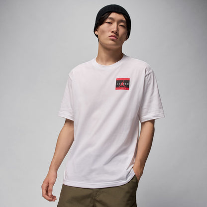 Air Jordan Mens Brand Tee - White by Denim Exchange