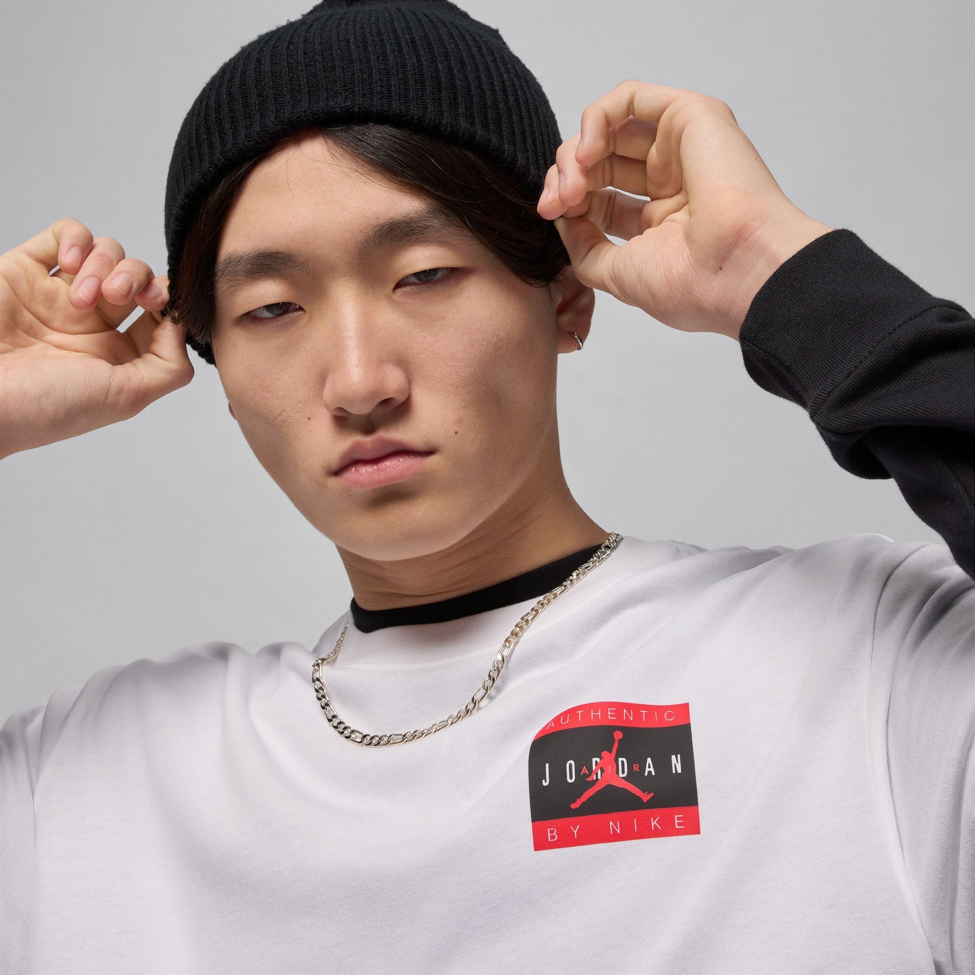 Air Jordan Mens Brand Tee - White by Denim Exchange