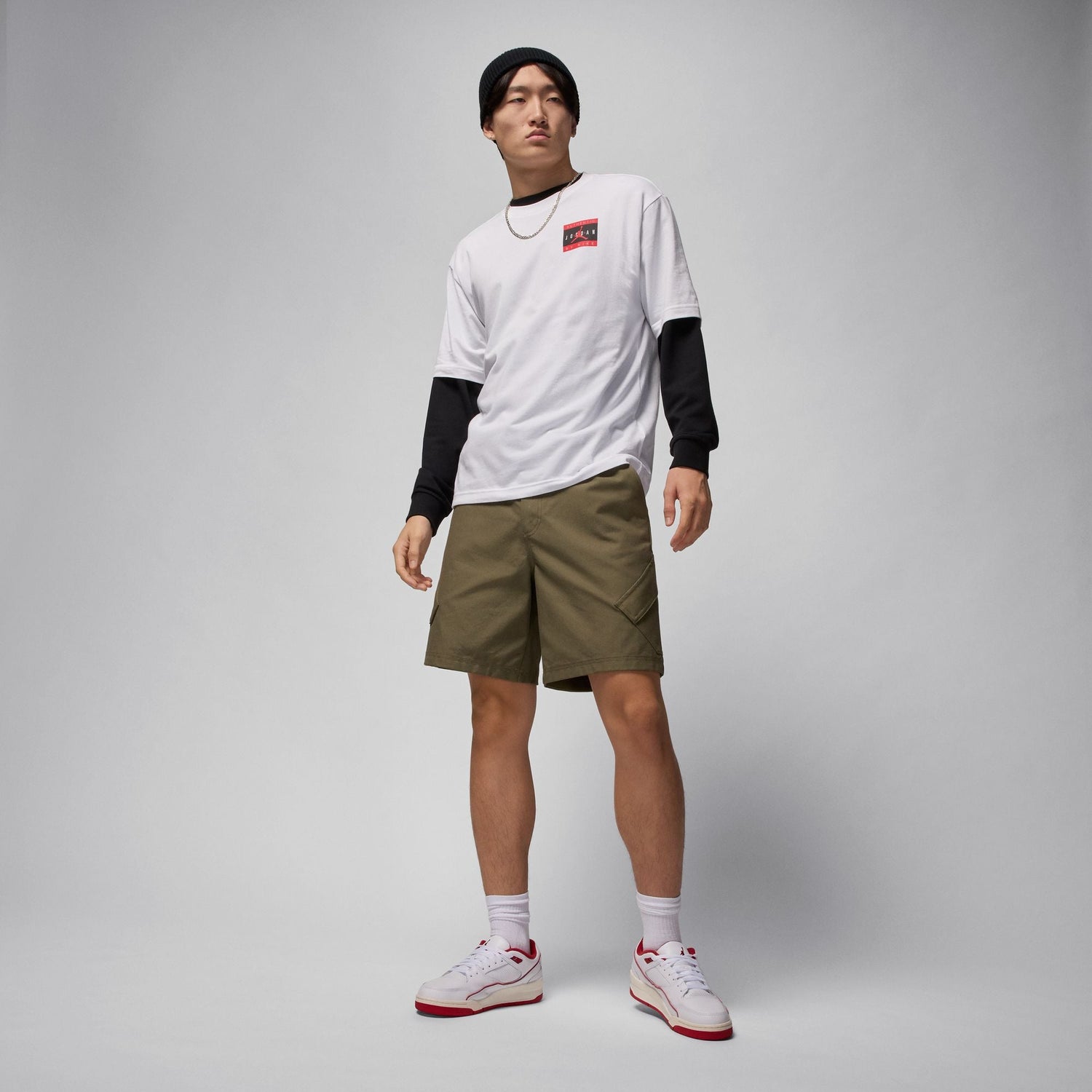 Air Jordan Mens Brand Tee - White by Denim Exchange