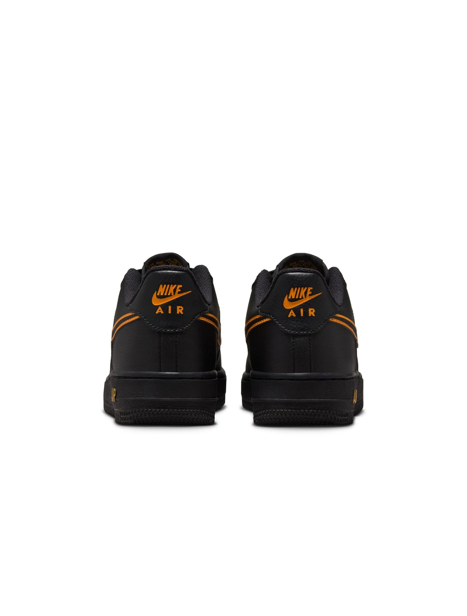 Nike Big Kids Air Force 1 - Black/Sundial by Denim Exchange