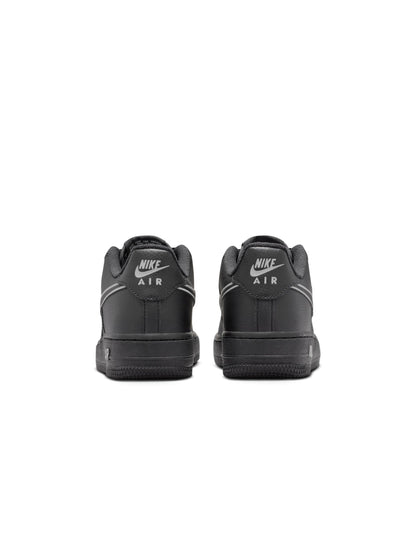 Nike Big Kids Air Force 1 - Black/Light Smoke Grey by Denim Exchange