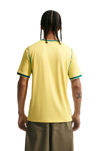 Nike Mens Brazil 2026 Home Jersey - Yellow by Denim Exchange
