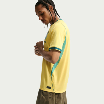Nike Mens Brazil 2026 Home Jersey - Yellow by Denim Exchange