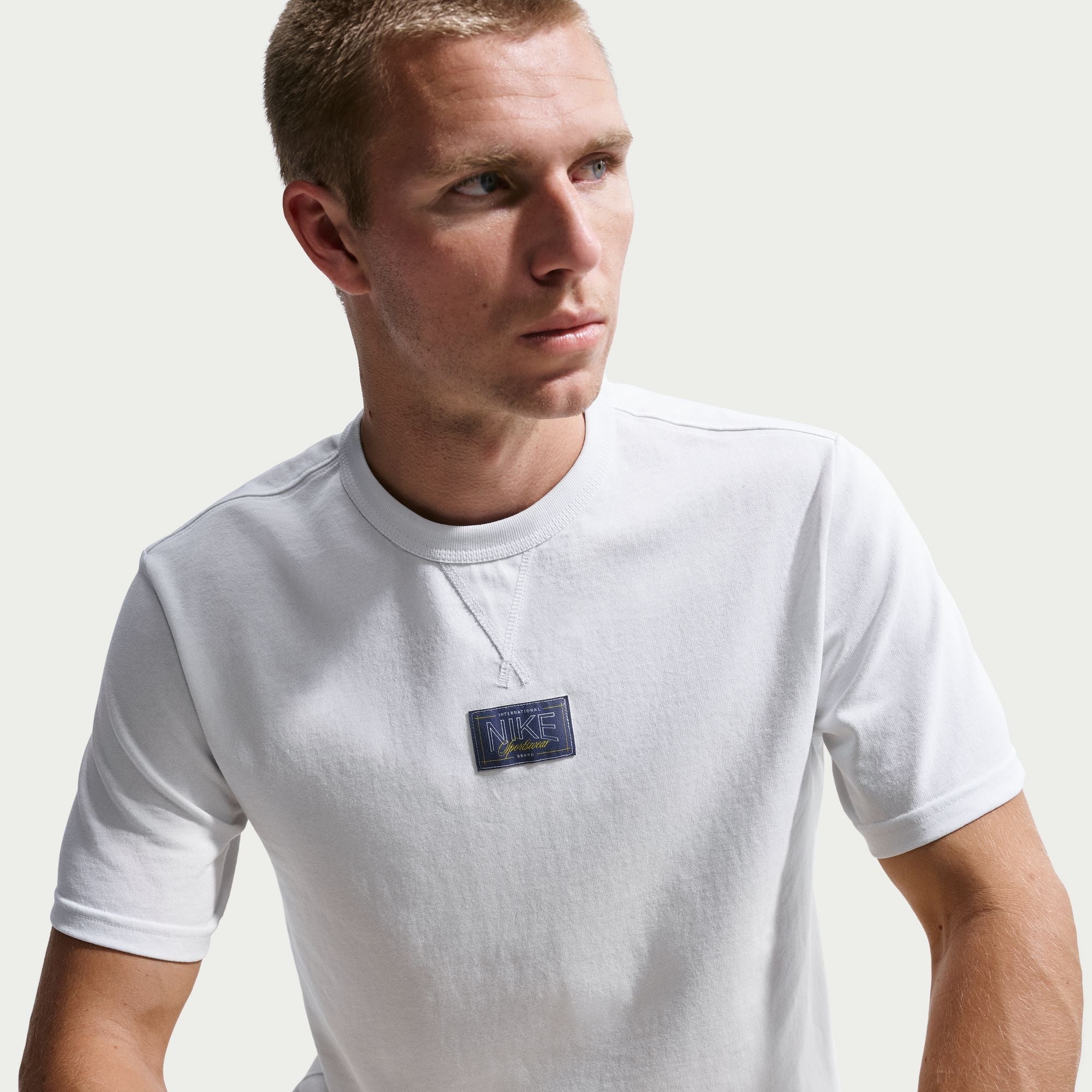 Nike Mens Sportswear Premium Essentials Tee - Summit White by Denim Exchange