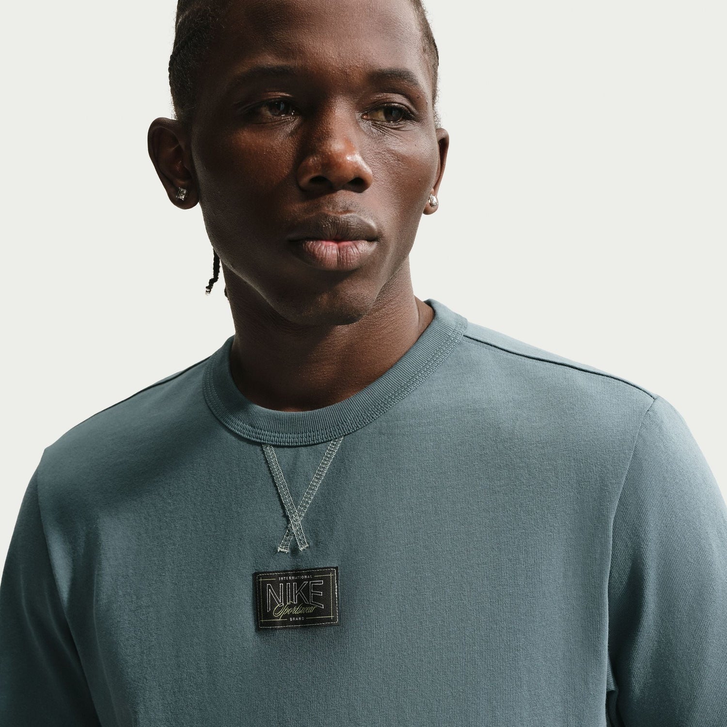 Nike Mens Sportswear Premium Essentials Tee - Mineral State by Denim Exchange