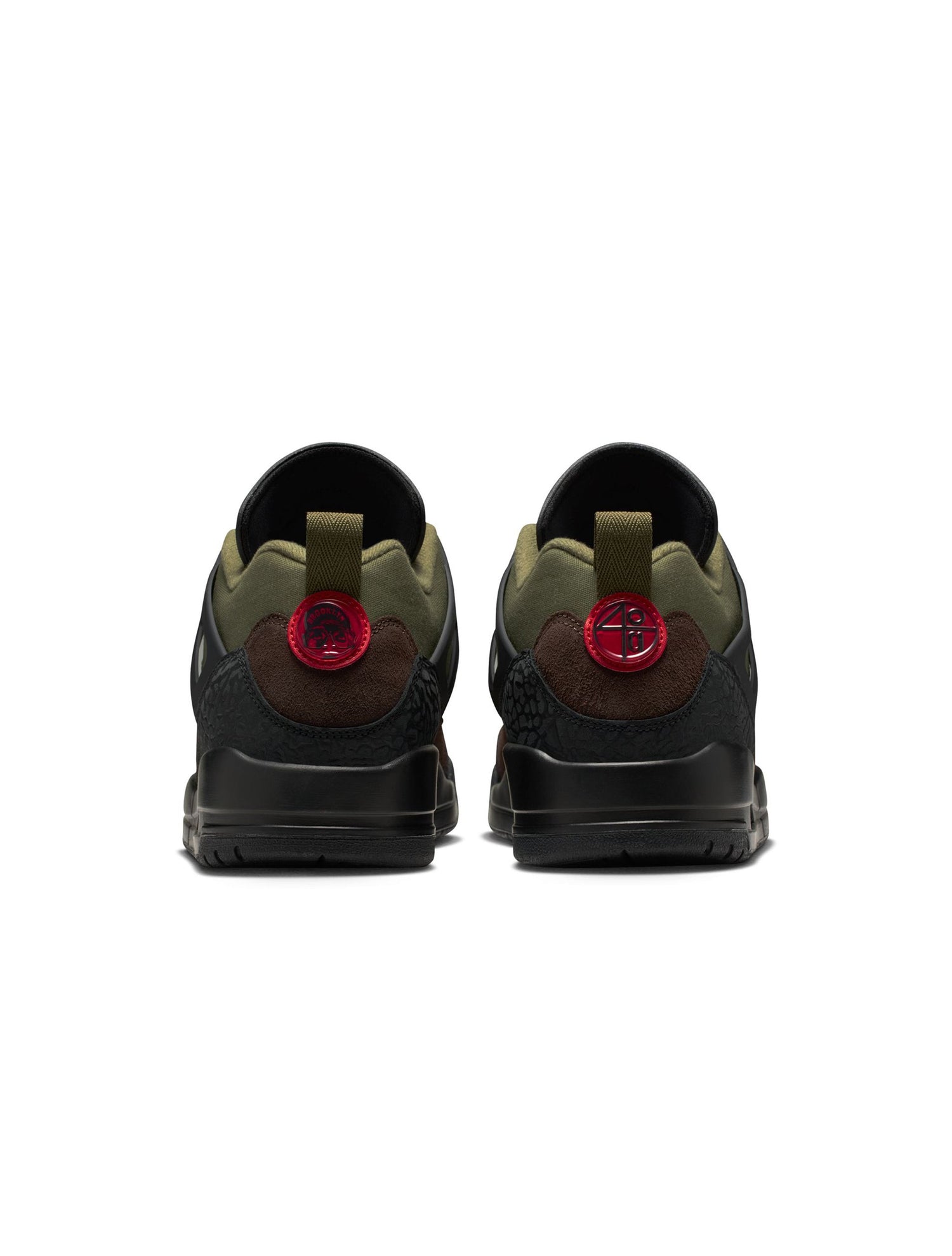 Air Jordan Mens Spizike Low - Medium Olive by Denim Exchange