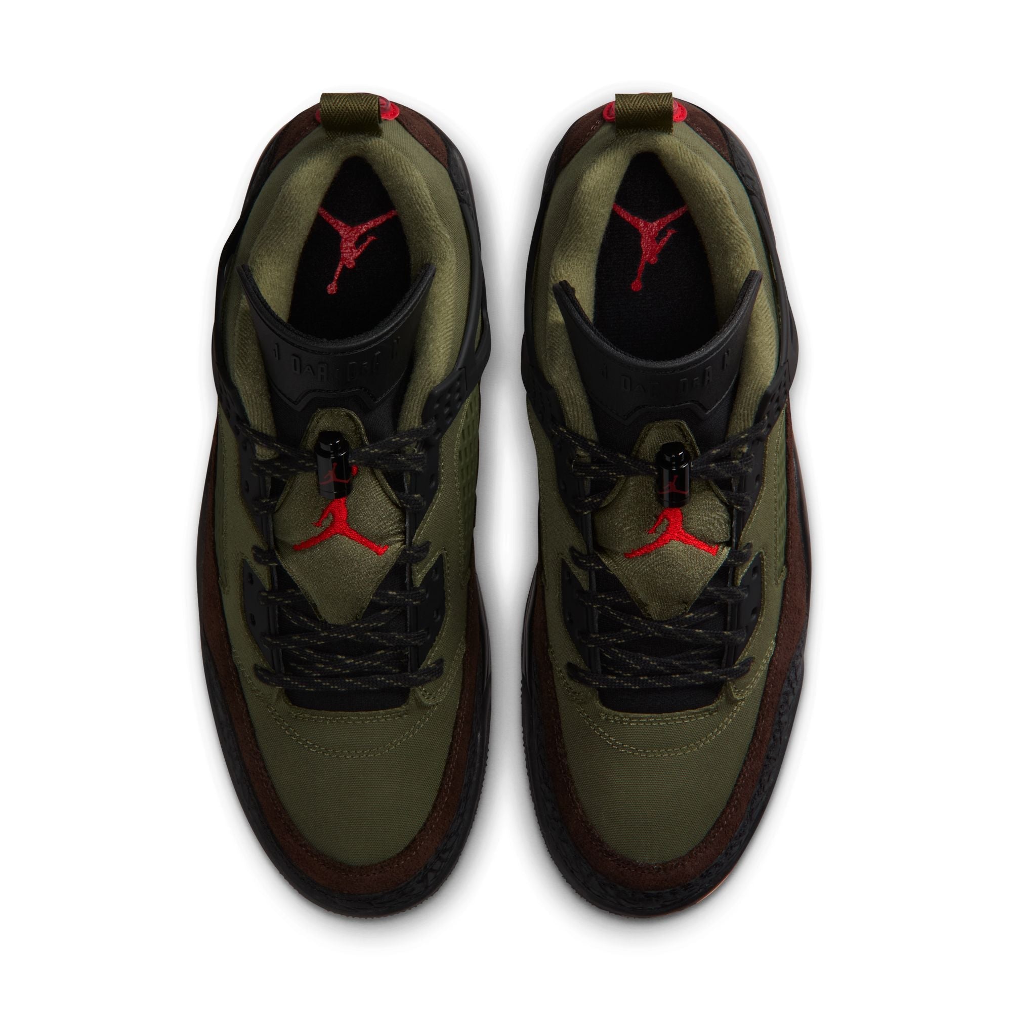 Air Jordan Mens Spizike Low - Medium Olive by Denim Exchange