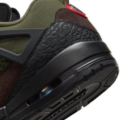 Air Jordan Mens Spizike Low - Medium Olive by Denim Exchange