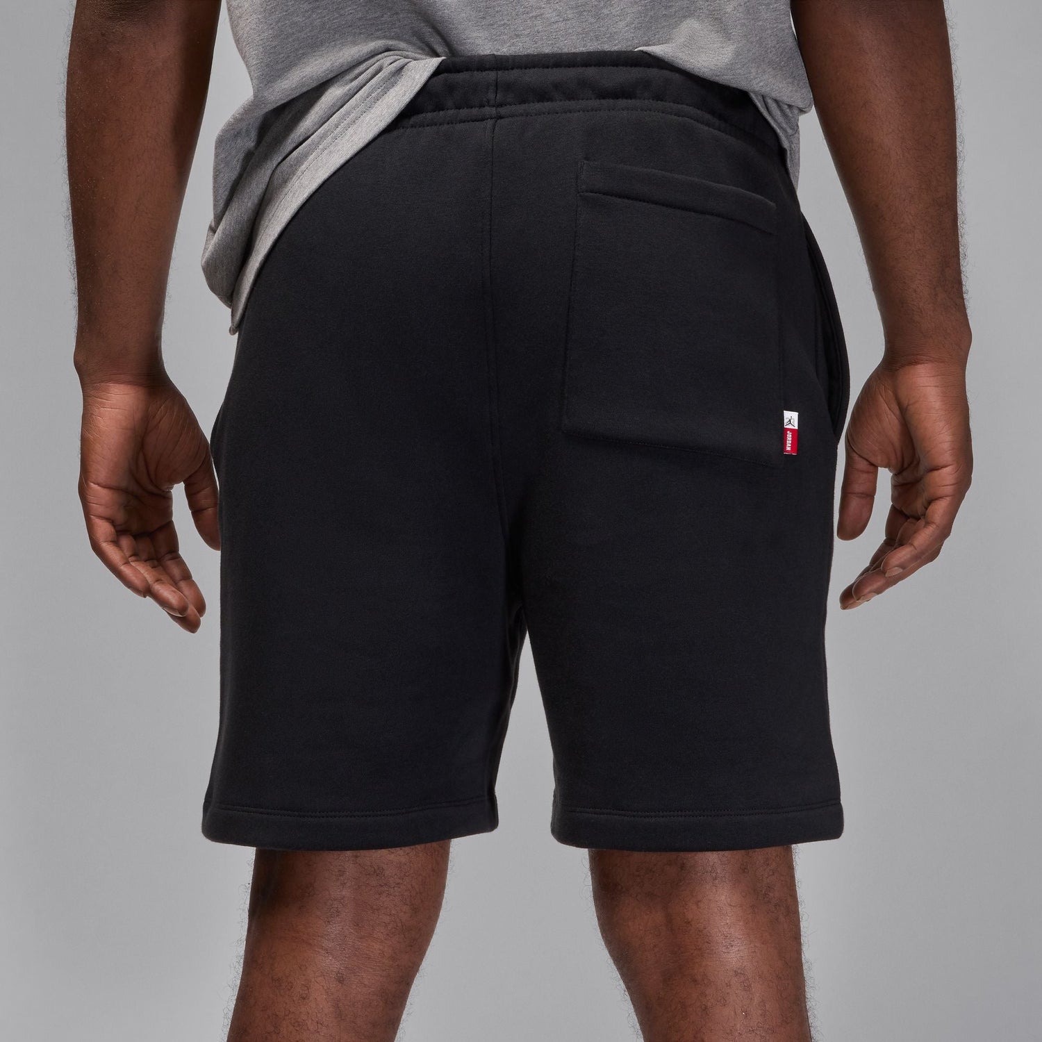 Air Jordan Mens Brooklyn Fleece Shorts - Black by Denim Exchange