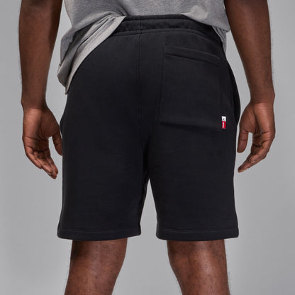 Air Jordan Mens Brooklyn Fleece Shorts - Black by Denim Exchange