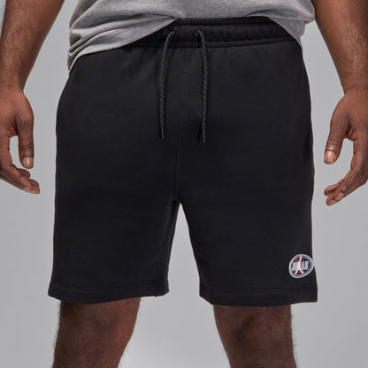 Air Jordan Mens Brooklyn Fleece Shorts - Black by Denim Exchange