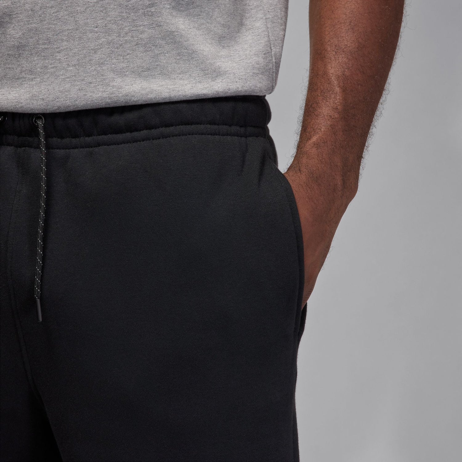 Air Jordan Mens Brooklyn Fleece Shorts - Black by Denim Exchange
