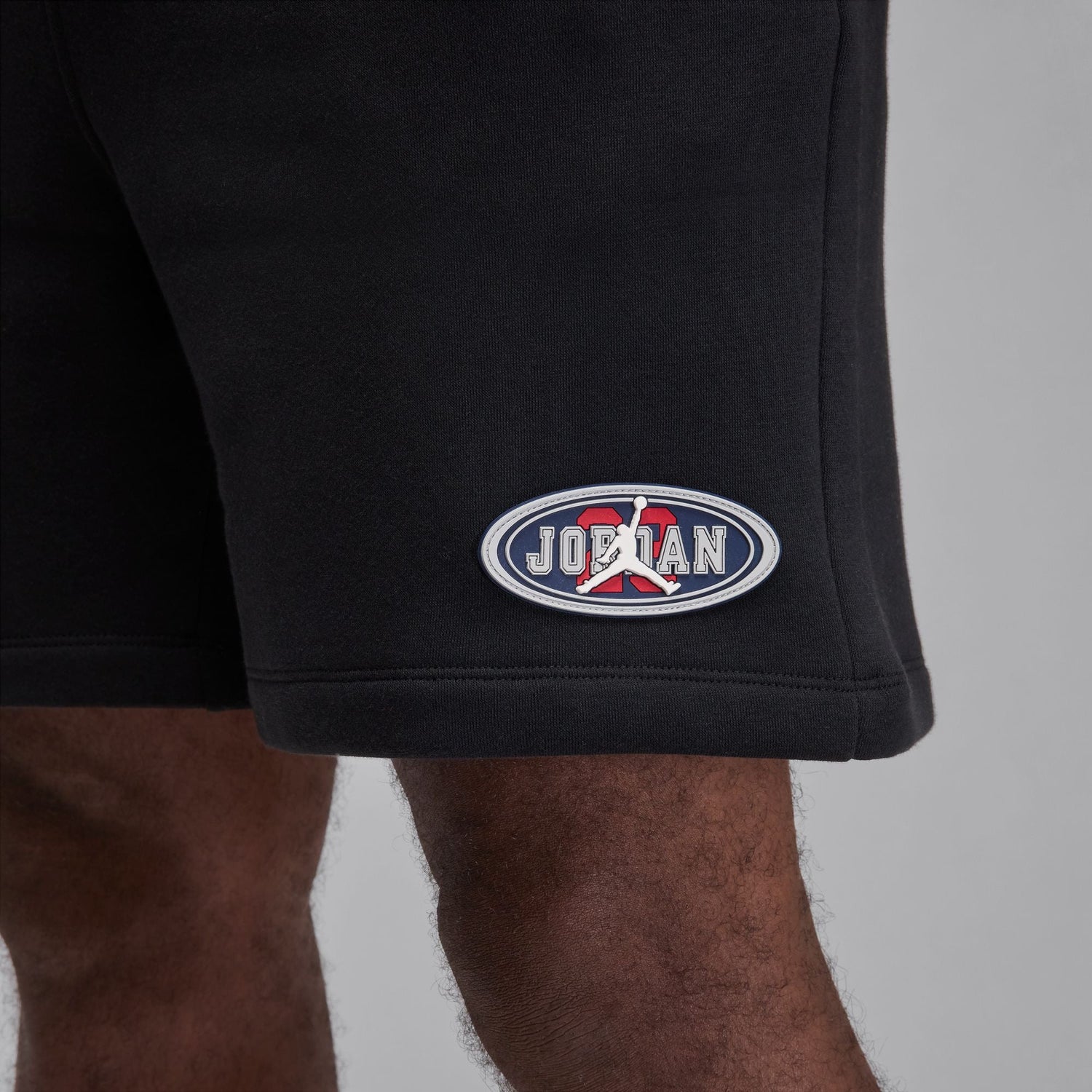 Air Jordan Mens Brooklyn Fleece Shorts - Black by Denim Exchange